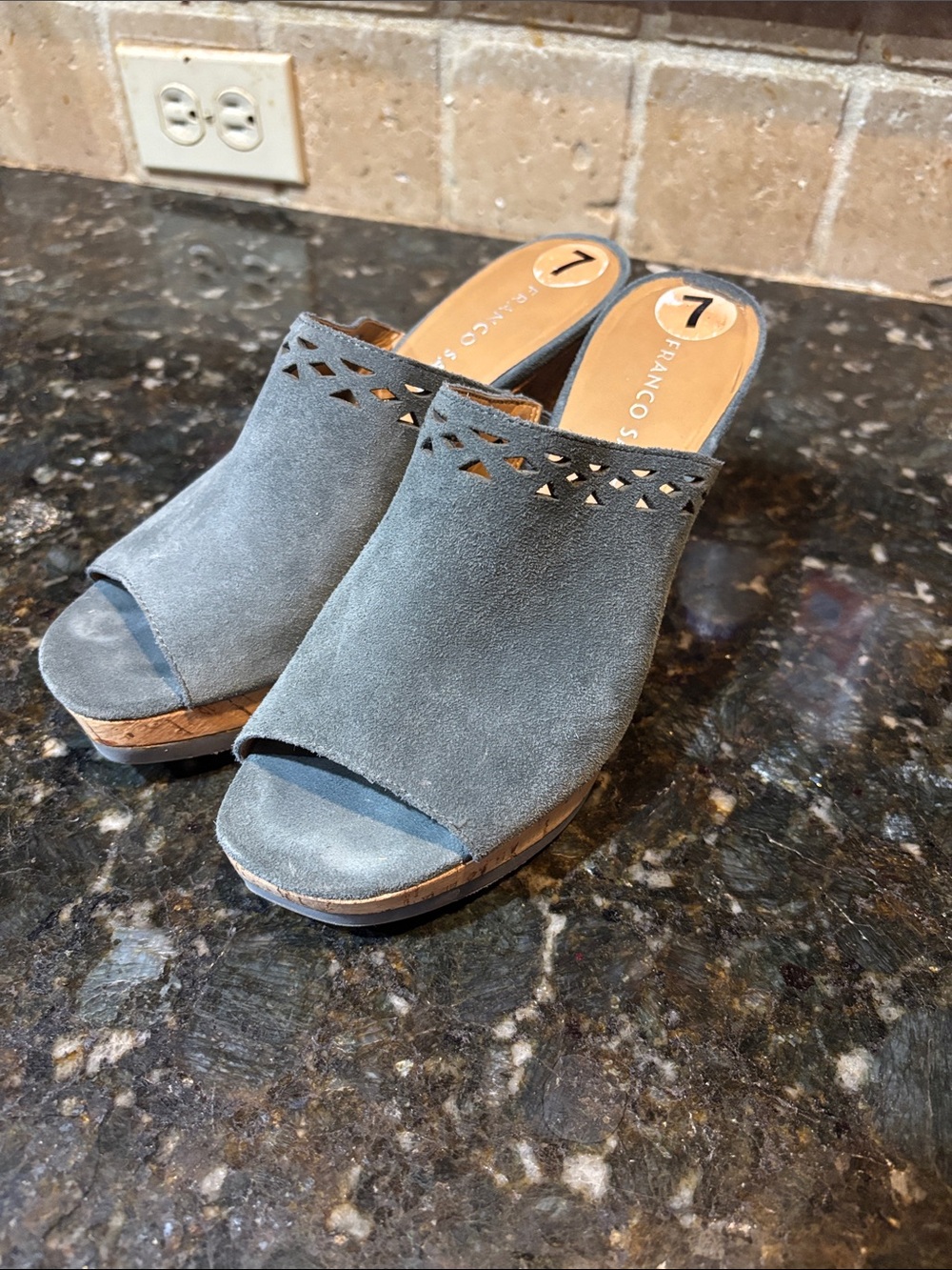 Franco sarto wedge sandal!! 7